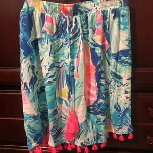 EUC Lilly Tassel Skirt